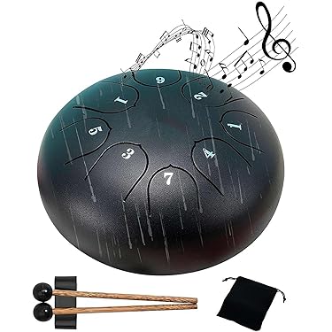 未使用タンドラム/スティールパン/ハンドパン 15音/13インチ Amazon | ハンドパン スティールドラム 打楽器 ，ハンドパンD
